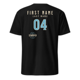 Personalized STAMPED Hooper T-Shirt (Add Instructions In Cart)