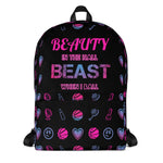 "Beauty In The Hall Beast When I Ball" Backpack - Hoopers Coalition